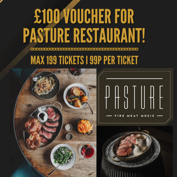 £100 Voucher for Pasture Steakhouse