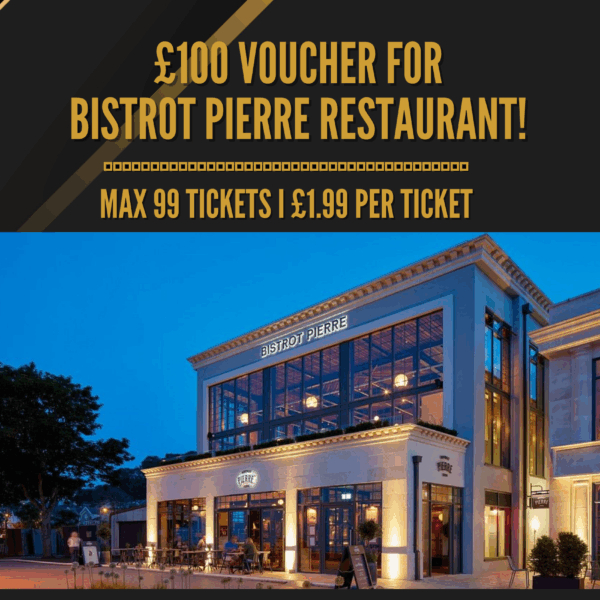 £100 Voucher For Bistrot Pierre Restaurant!